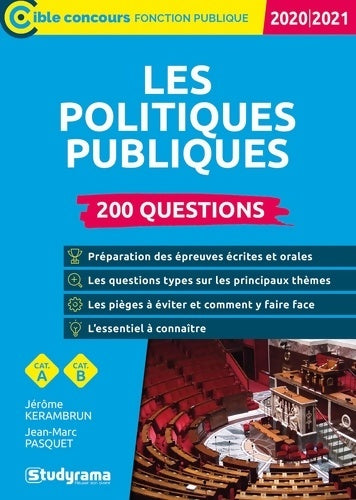 Livrenpoche : Les politiques publiques - 200 questions - Jean-Marc Pasquet - Livre