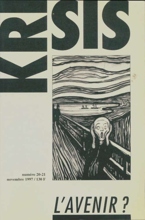 Livrenpoche : Krisis n°20-21 : L'avenir - Collectif - Livre