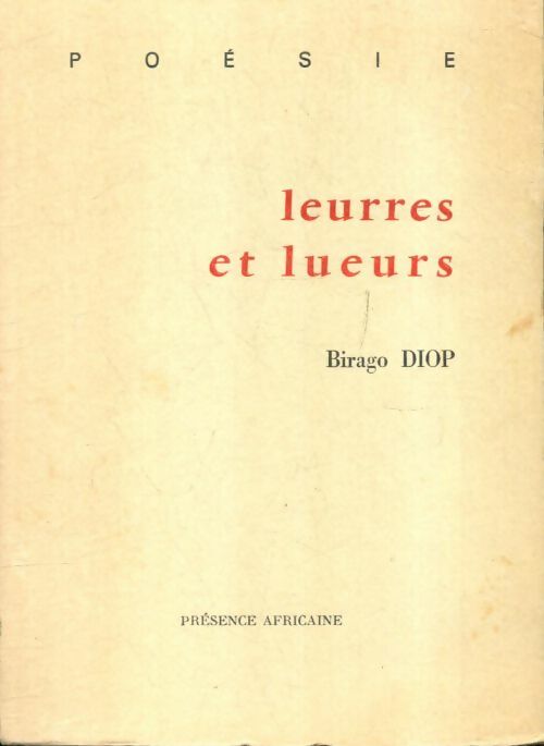 Livrenpoche : Leurres et lueurs - Birago Diop - Livre