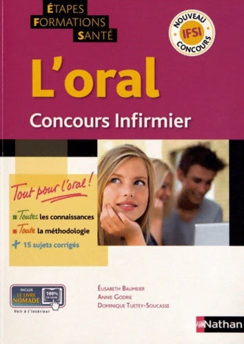 Livrenpoche : ORAL CONCOURS INFIRMIER (ETAPE - Élisabeth Baumeier - Livre