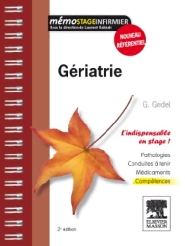 Livrenpoche : Gériatrie - Geneviève Gridel - Livre