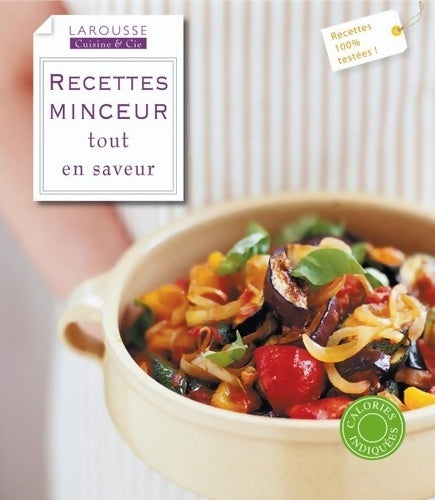 Livrenpoche : Recettes minceur : Tout en saveur - Collectif - Livre