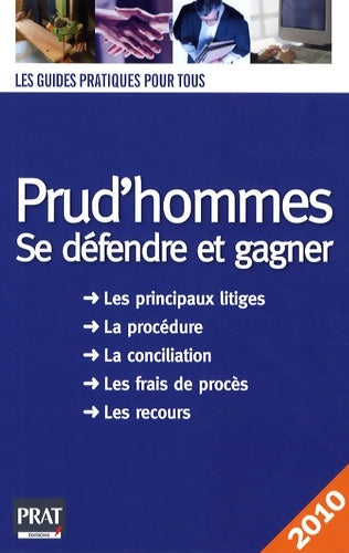 Livrenpoche : Prud'hommes : Se défendre et gagner - Brigitte Vert - Livre
