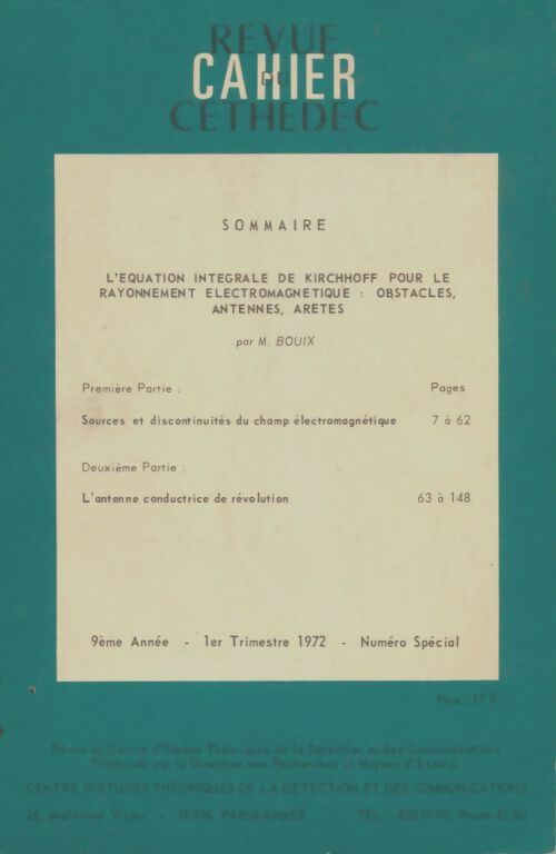 Livrenpoche : Revue du cahier cethedec numéro spécial - Collectif - Livre