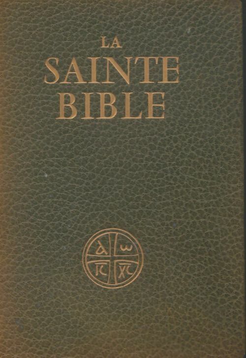 Livrenpoche : La sainte Bible - Collectif - Livre