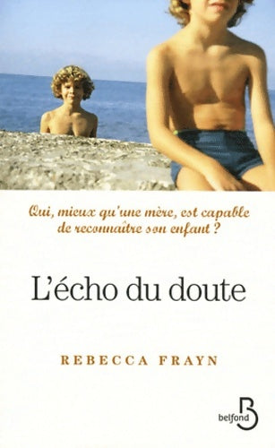 Livrenpoche : L'écho du doute - Rebecca Frayn - Livre