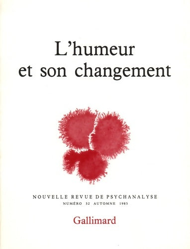 Livrenpoche : L'Humeur et son changement - Collectif - Livre