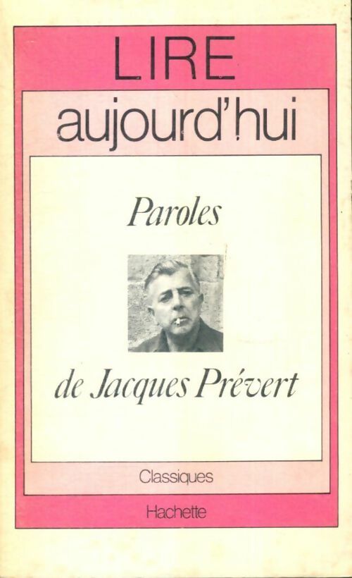 Livrenpoche : Paroles de jacques prévert - Christiane Mortelier - Livre