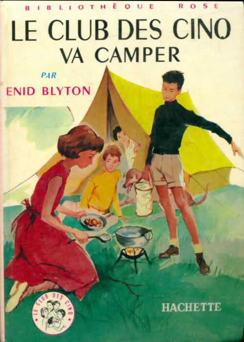 Livrenpoche : Le club des cinq va camper - Enid Blyton - Livre
