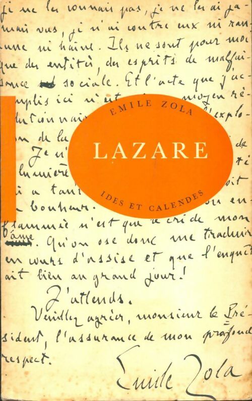 Livrenpoche : Lazare / Soeur-des-pauvres / Le sang / Souvenirs - Emile Zola - Livre