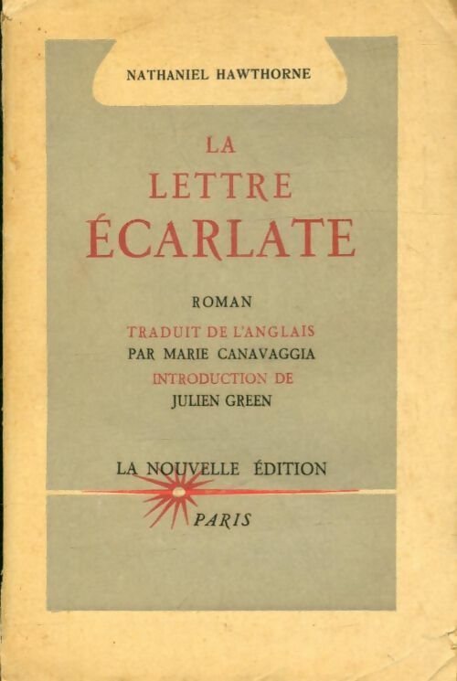 Livrenpoche : La lettre écarlate - Nathaniel Hawthorne - Livre