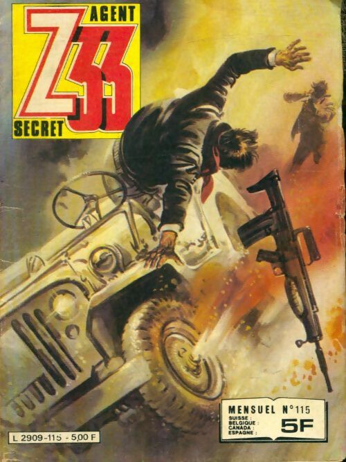 Livrenpoche : Z33 Agent secret n°115 - Collectif - Livre