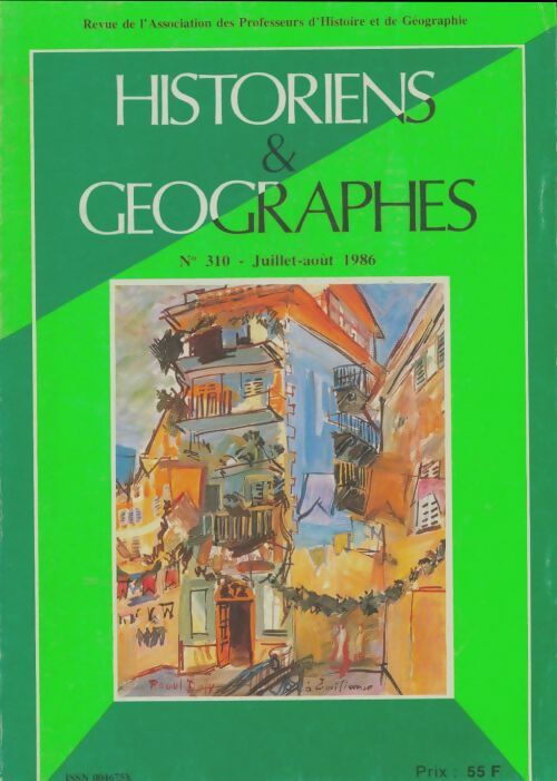 Livrenpoche : Historiens & géographes n°310 - Collectif - Livre