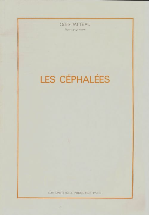 Livrenpoche : Les céphalées - Odile Jatteau - Livre