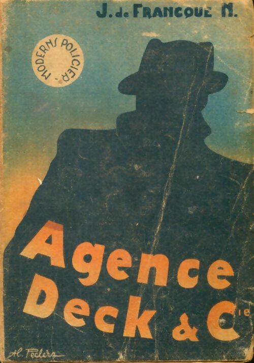 Livrenpoche : Agence Deck & Cie - Louis-Thomas Jurdant - Livre