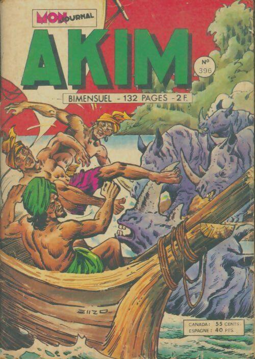 Livrenpoche : Akim n°396 - Collectif - Livre