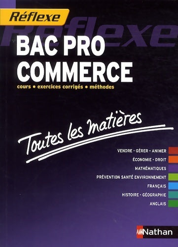 Livrenpoche : Toutes les matières - Bac Pro Commerce - Jean-Denis Astier - Livre