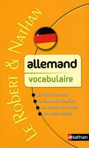 Livrenpoche : Robert & Nathan Vocabulaire allemand contemporain - Florent Gabaude - Livre