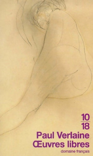 Livrenpoche : Oeuvres libres - Paul Verlaine - Livre