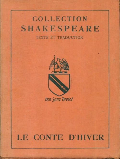 Livrenpoche : Le conte d'hiver - William Shakespeare - Livre