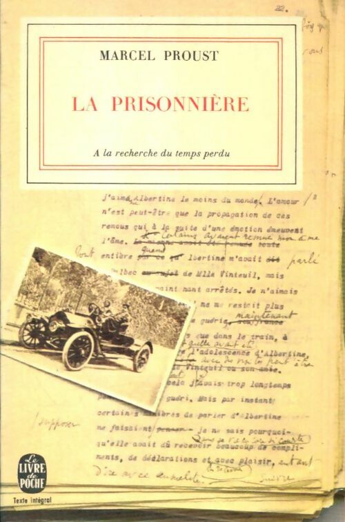 Livrenpoche : La prisonnière - Marcel Proust - Livre