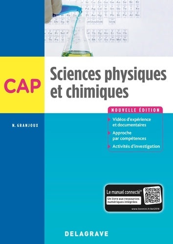 Livrenpoche : Sciences Physiques et chimiques CAP Industriels et Tertiaires . Pochette élève - Nathalie Granjoux - Livre
