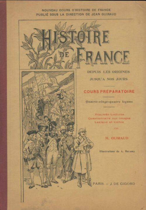 Livrenpoche : Histoire de France CP - M Guiraud - Livre
