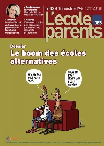 Livrenpoche : EPE 629 - Le boom des écoles alternatives - Collectif - Livre