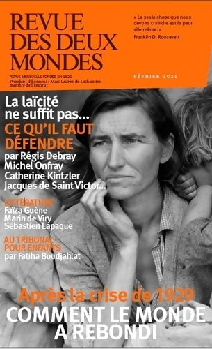 Livrenpoche : REVUE DES DEUX MONDES FEVRIER 2021 - LA CRISE DE 1929 - Collectif - Livre
