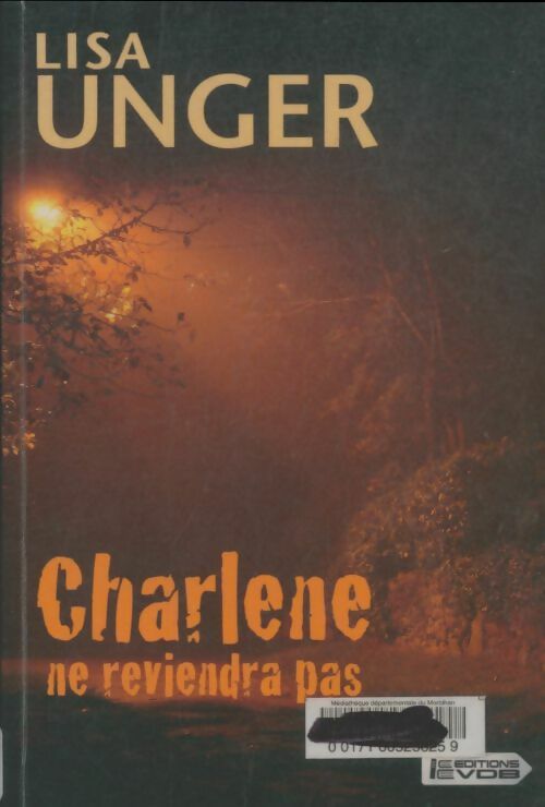 Livrenpoche : Charlene ne reviendra pas - Lisa Unger - Livre
