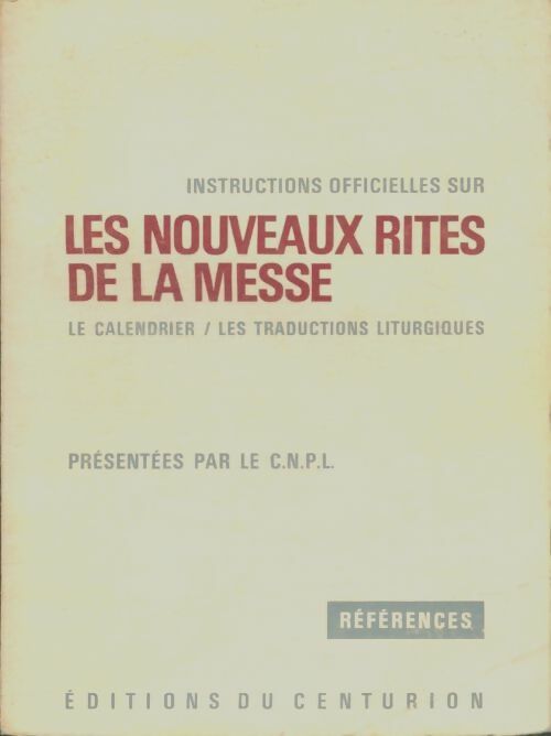 Livrenpoche : Les nouveaux rites de la messe - Collectif - Livre