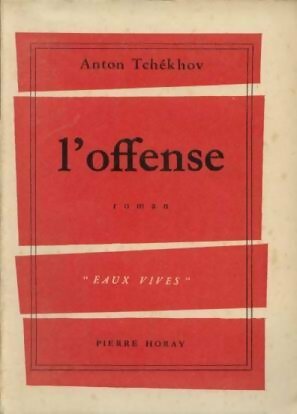 Livrenpoche : L'offense - Anton Tchekhov - Livre