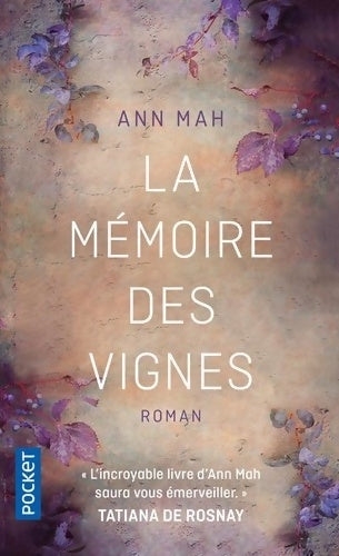 Livrenpoche : La Mémoire des vignes - Ann Mah - Livre