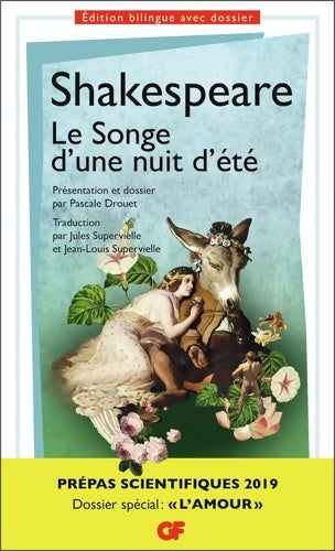 Livrenpoche : Le Songe d'une nuit d'été Shakespeare - Prépas scientifiques 2018-2019 - William Shakespeare - Livre
