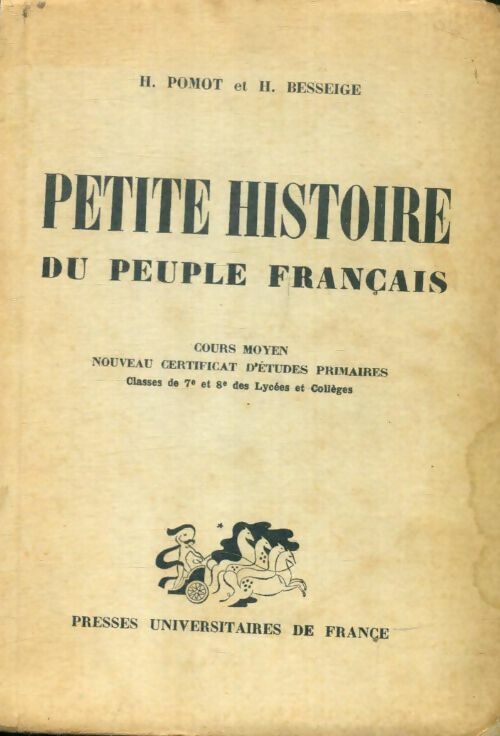 Livrenpoche : Petite histoire du peuple français, cours moyen - H. H.; Besseige - Livre