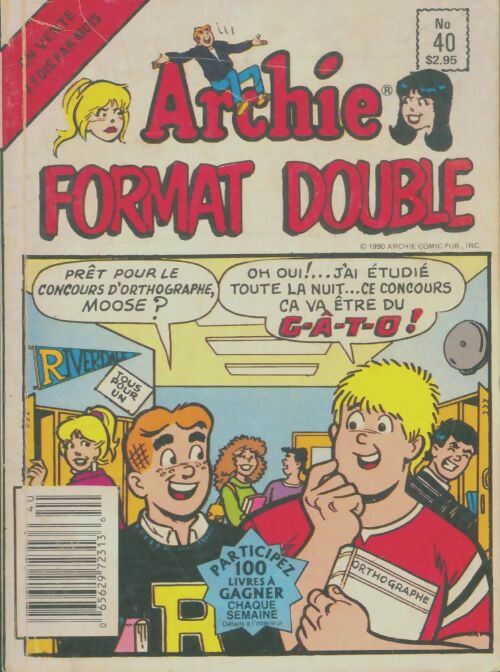 Livrenpoche : Archie double n°40 - Collectif - Livre