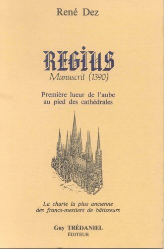 Livrenpoche : Regius. Manuscrit - René Dez - Livre