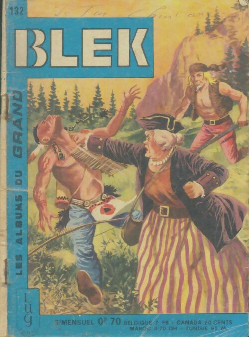 Livrenpoche : Les albums du grand Blek n°132 - Collectif - Livre