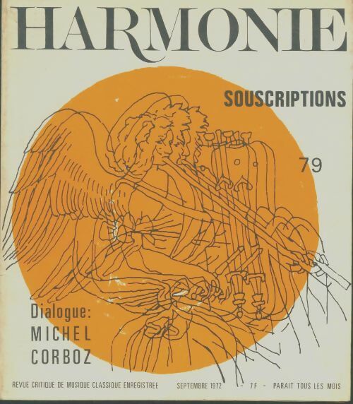 Livrenpoche : Harmonie n°79 : Dialogue : Michel Corboz - Collectif - Livre