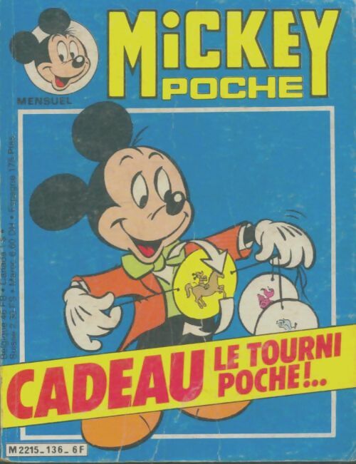 Livrenpoche : Mickey poche n°136 - Collectif - Livre