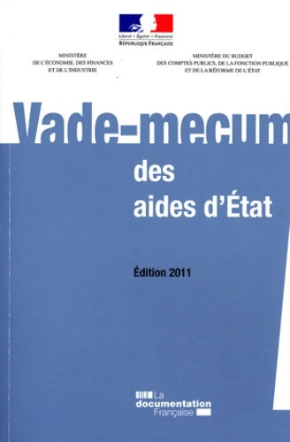 Livrenpoche : Vade-mecum des aides d'état - Collectif - Livre