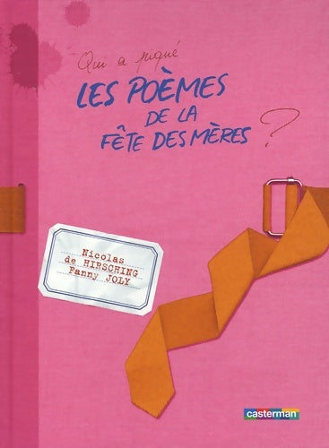 Livrenpoche : Qui a pique les poèmes - Nicolas Hirsching (de) Fanny - Livre