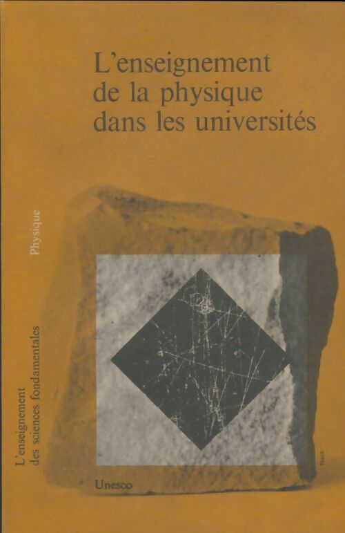 Livrenpoche : L'enseignement de la physique dans les universités - Collectif - Livre