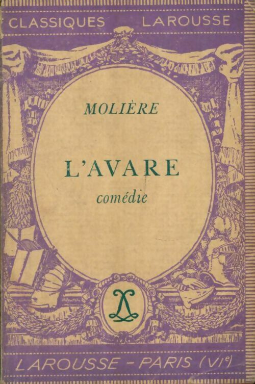 Livrenpoche : L'avare - Molière - Livre