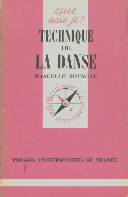 Livrenpoche : Technique de la danse - Marcelle Bourgat - Livre