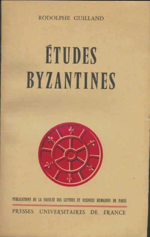 Livrenpoche : Études byzantines - Rodolphe Guilland - Livre