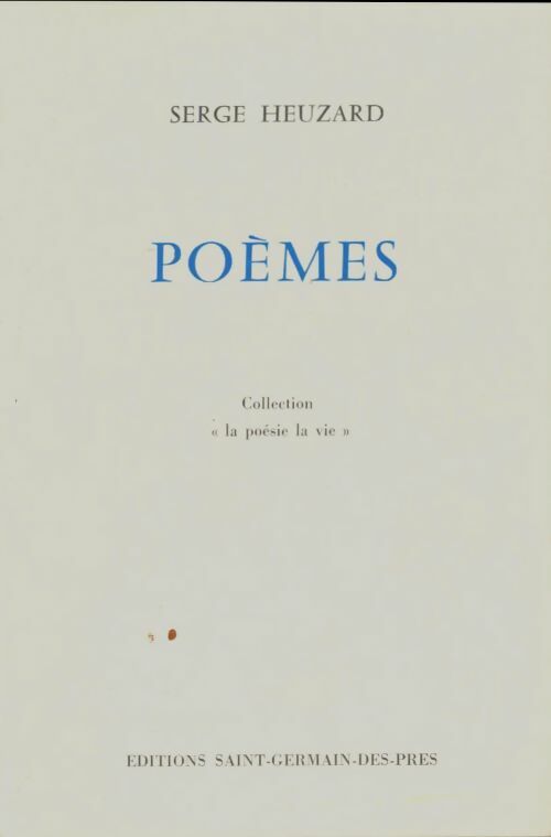 Livrenpoche : Poèmes - Serge Heuzard - Livre