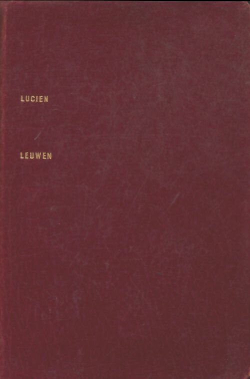 Livrenpoche : Lucien Leuwen - Stendhal - Livre