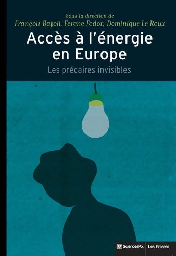 Livrenpoche : Accès à l'énergie en Europe : Les précaires invisibles - François Bafoil - Livre