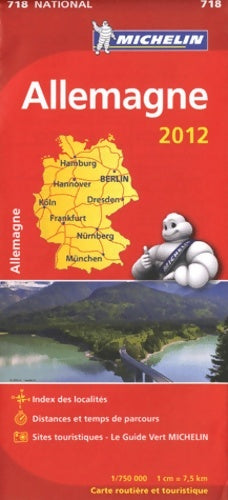 Livrenpoche : Carte NATIONAL Allemagne 2012 - Collectif - Livre